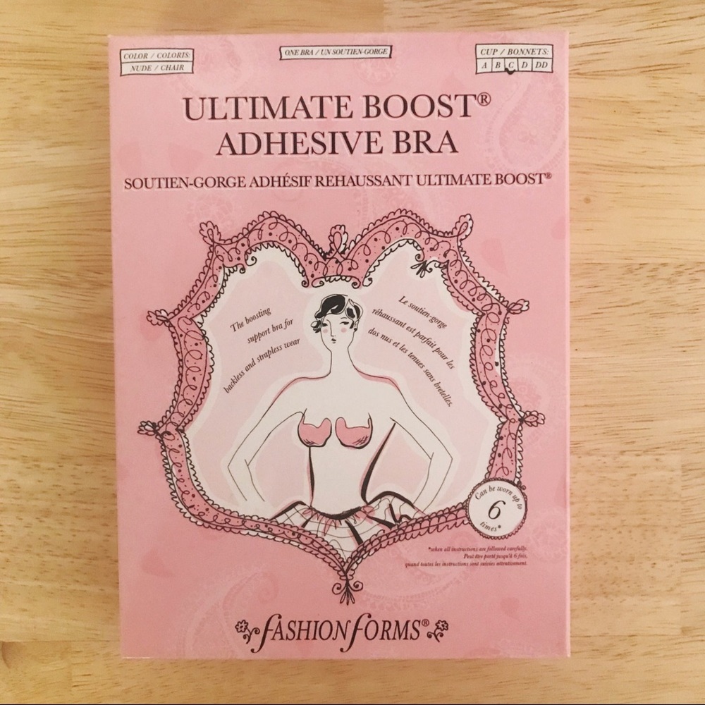 Ultimate Boost Adhesive Bra, C cup, Never Worn